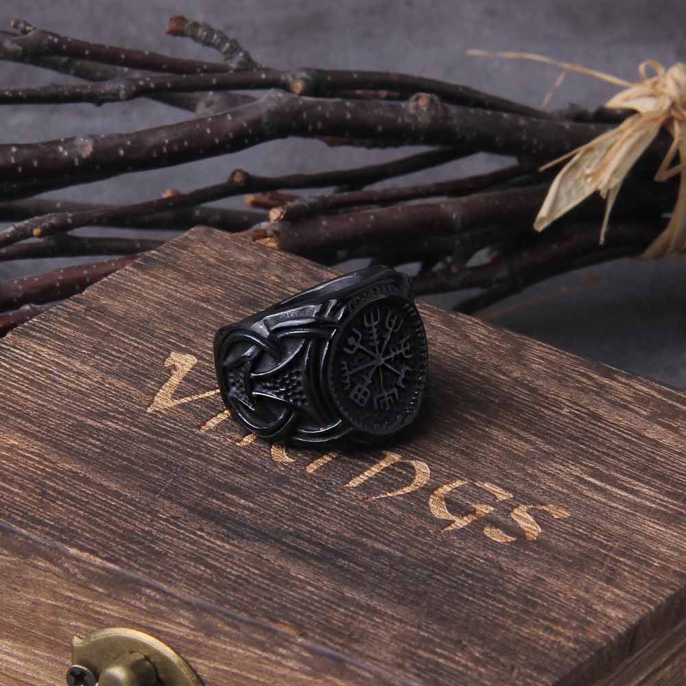Bague viking Aegishjalmur — vue 2