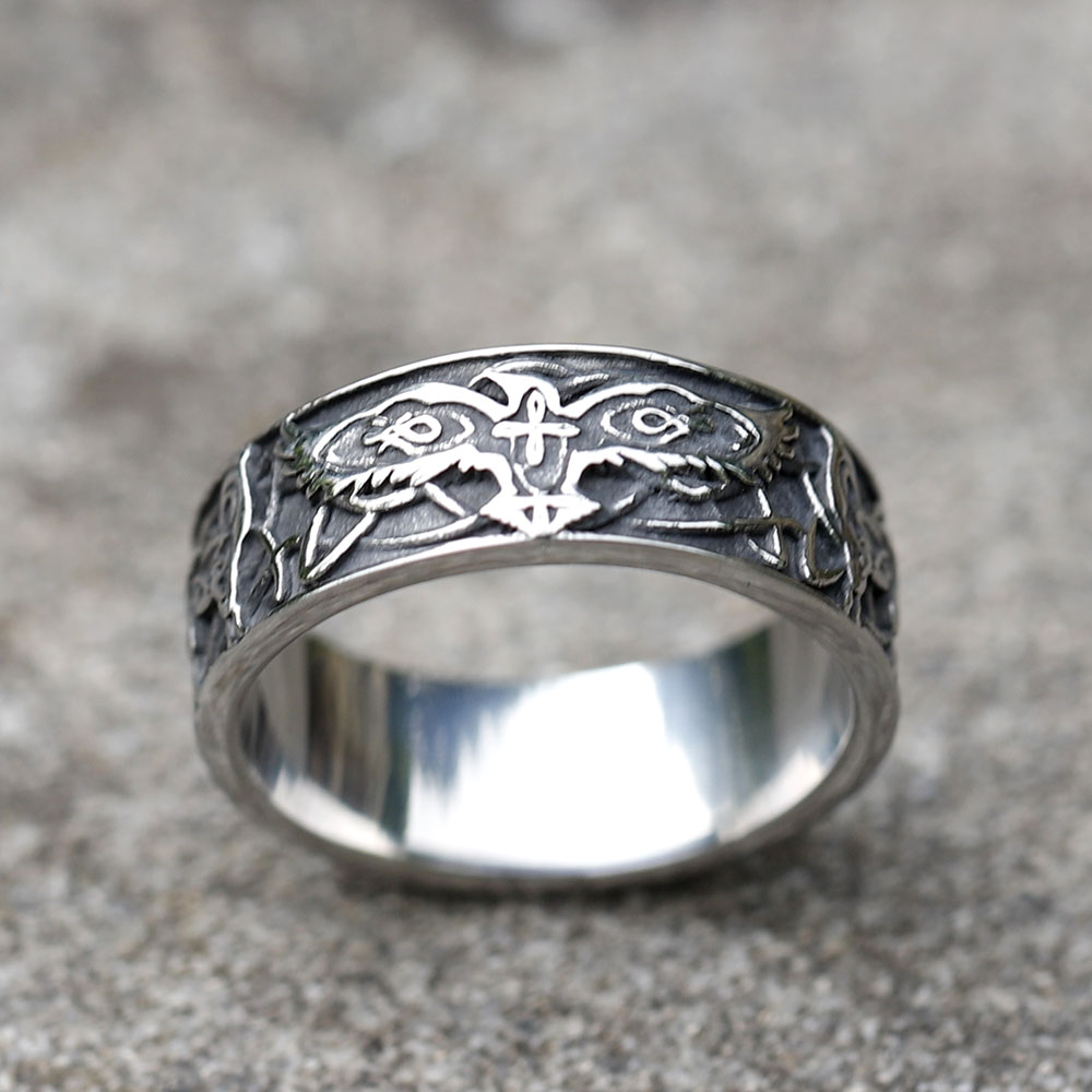 Bague Viking des Ailes d'Odin — vue 3