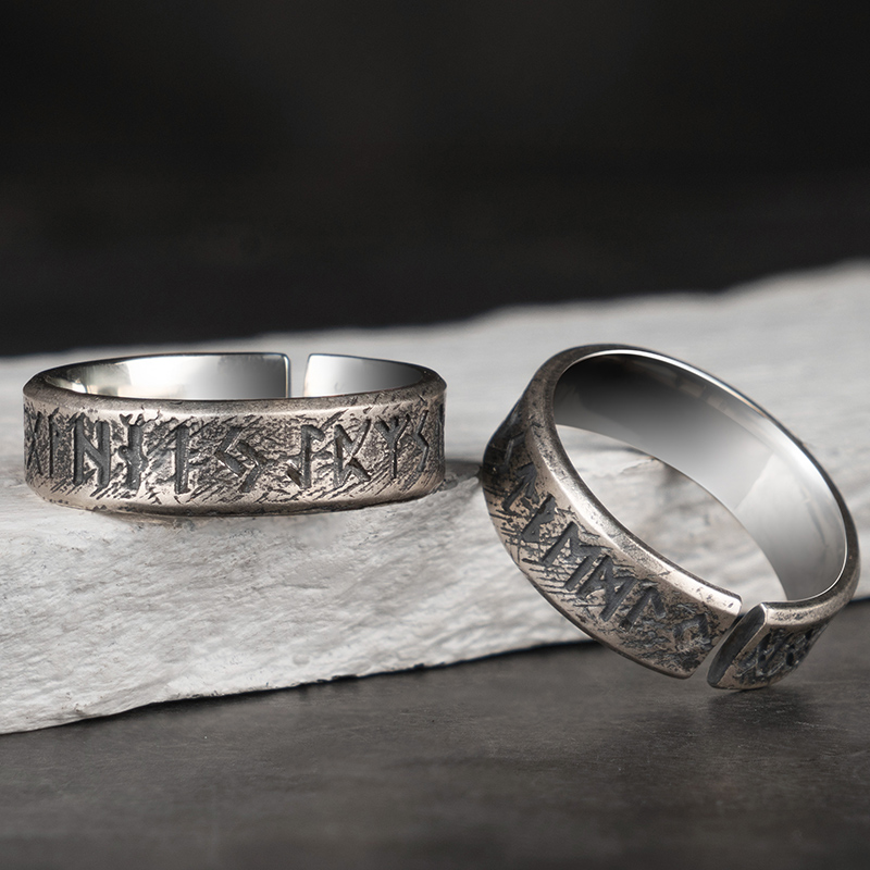 Bague Viking Alliance des Runes Éternelles — vue 2
