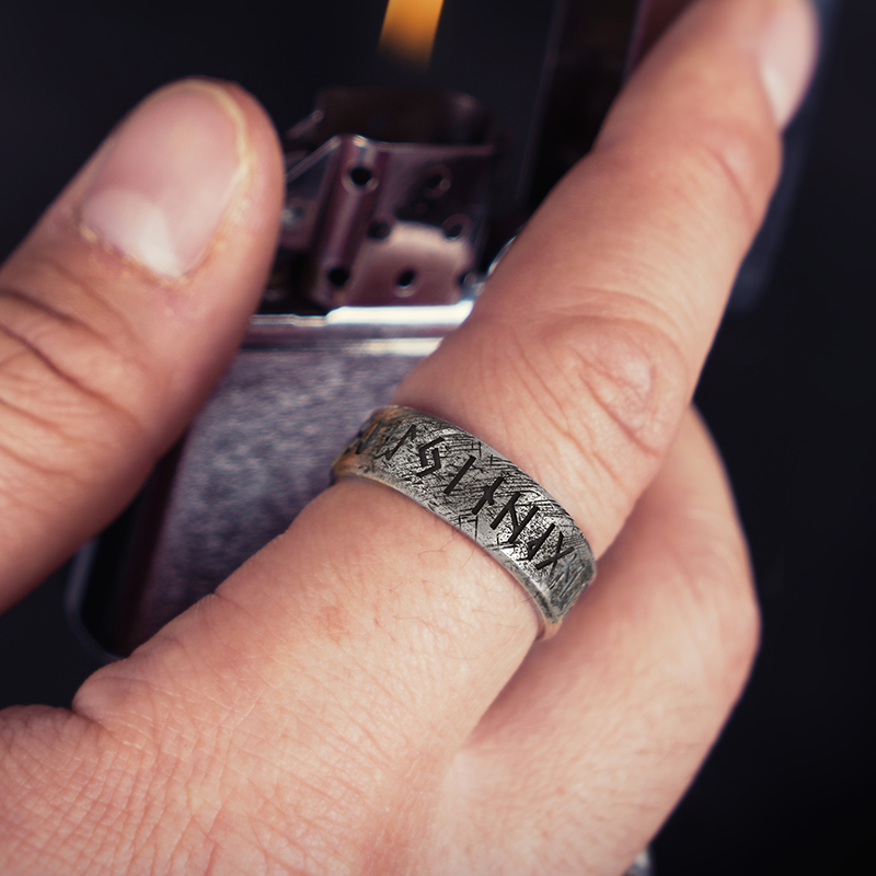 Bague Viking Alliance des Runes Éternelles — vue 3