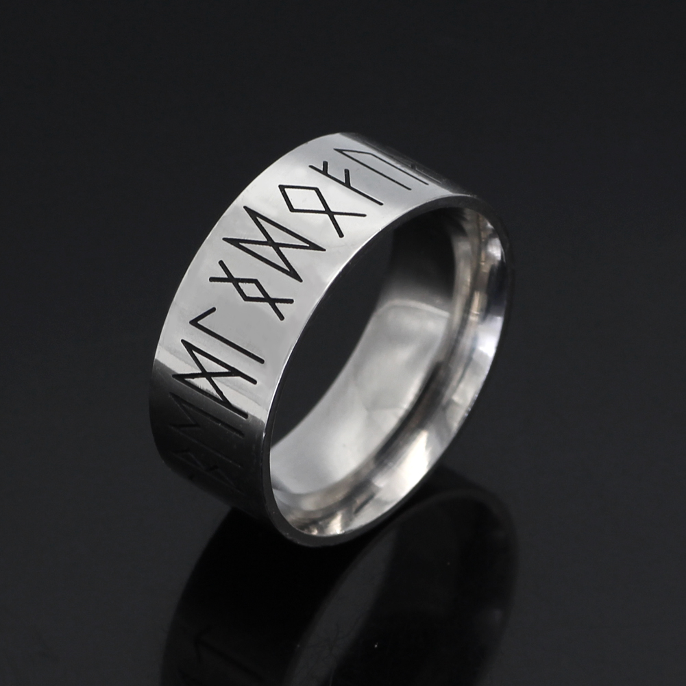 Bague Viking ancestrale argenté