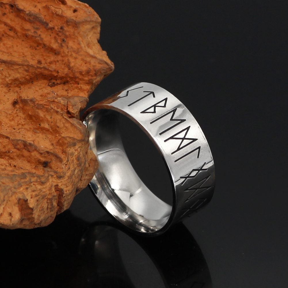 Bague Viking ancestrale argenté — vue 2