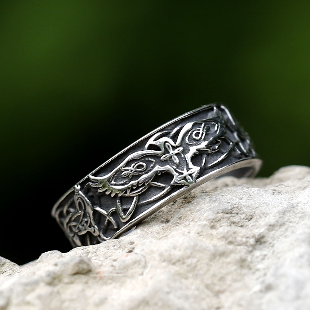 Bague Viking des Ailes d'Odin