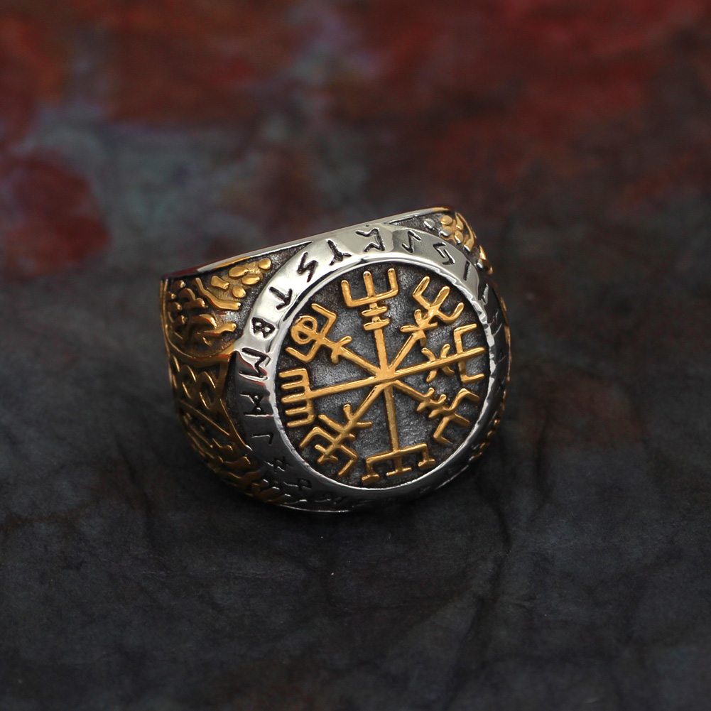 Bague viking Yggdrasil — vue 2