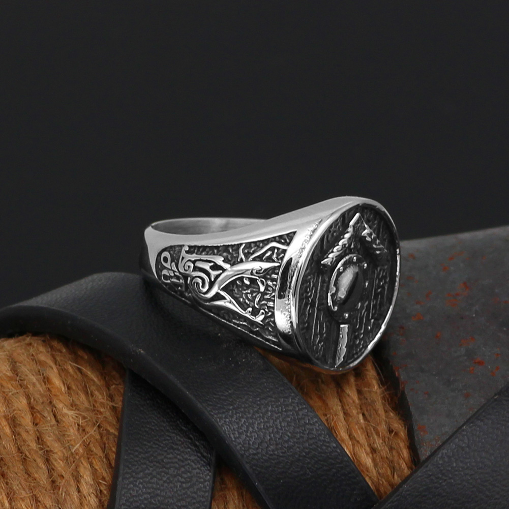 Bague viking rune nordique — vue 3