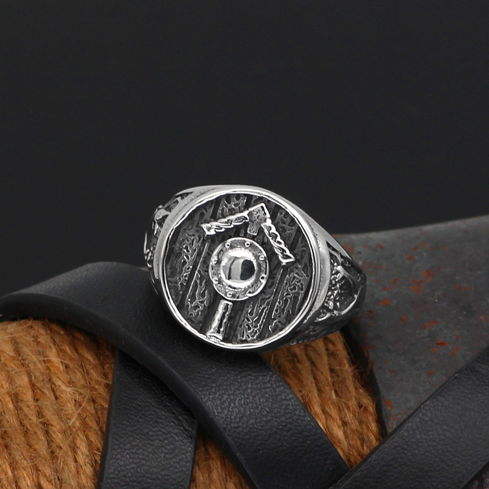 Bague viking rune nordique — vue 2