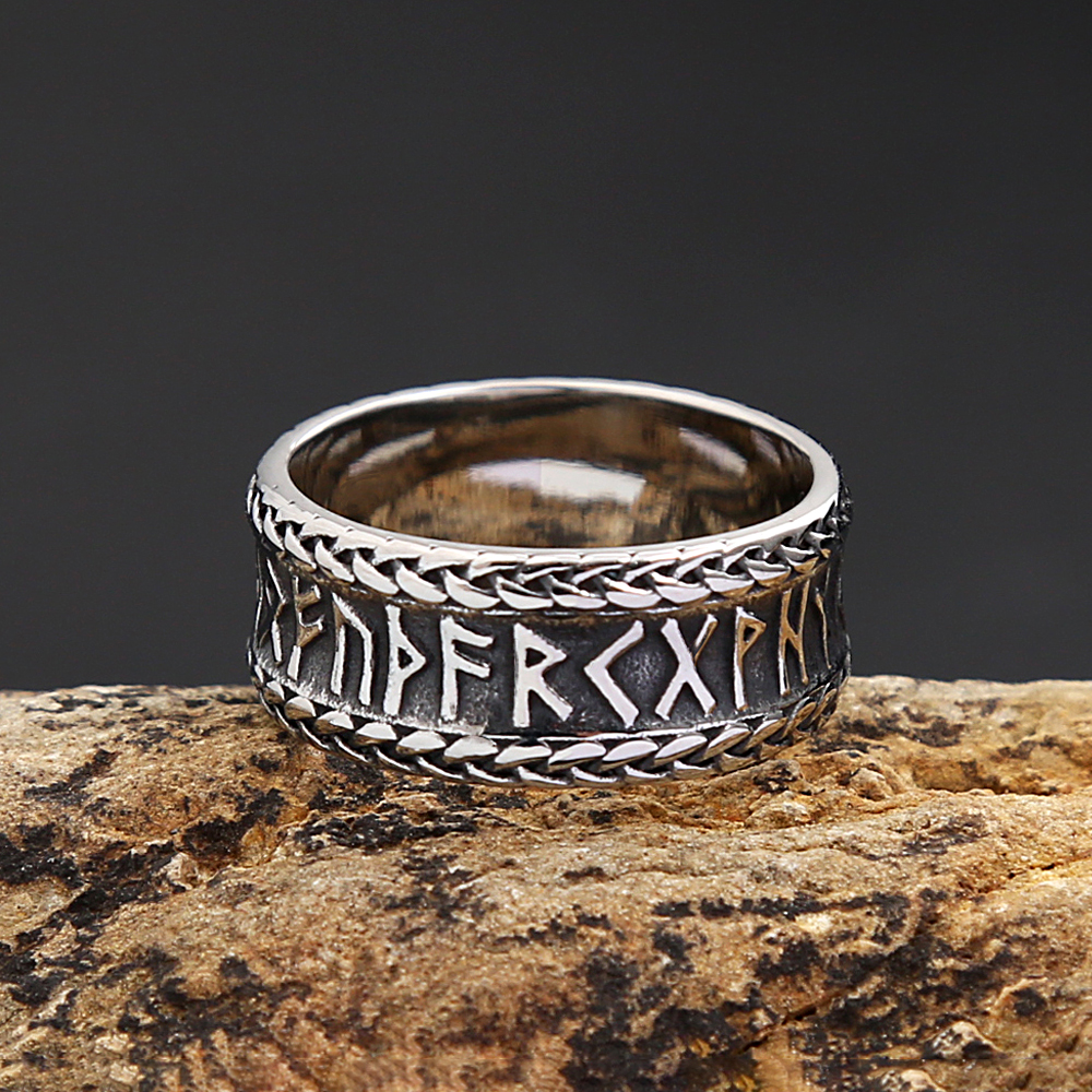 Bague viking simple vintage — vue 3