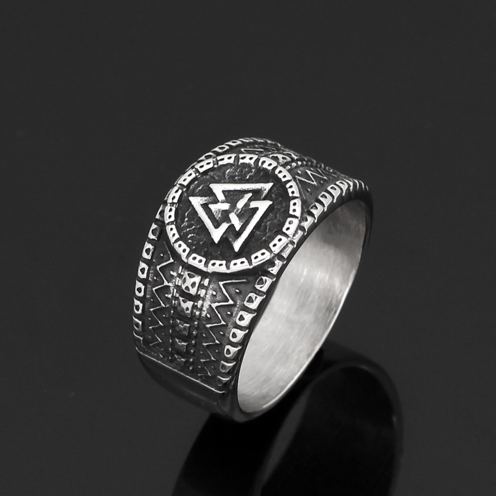 Bague viking Valknut vintage