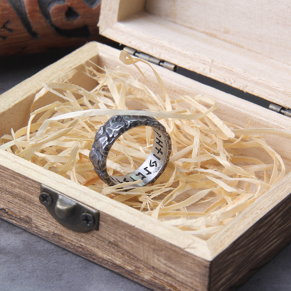 Bague viking style gothique — vue 2