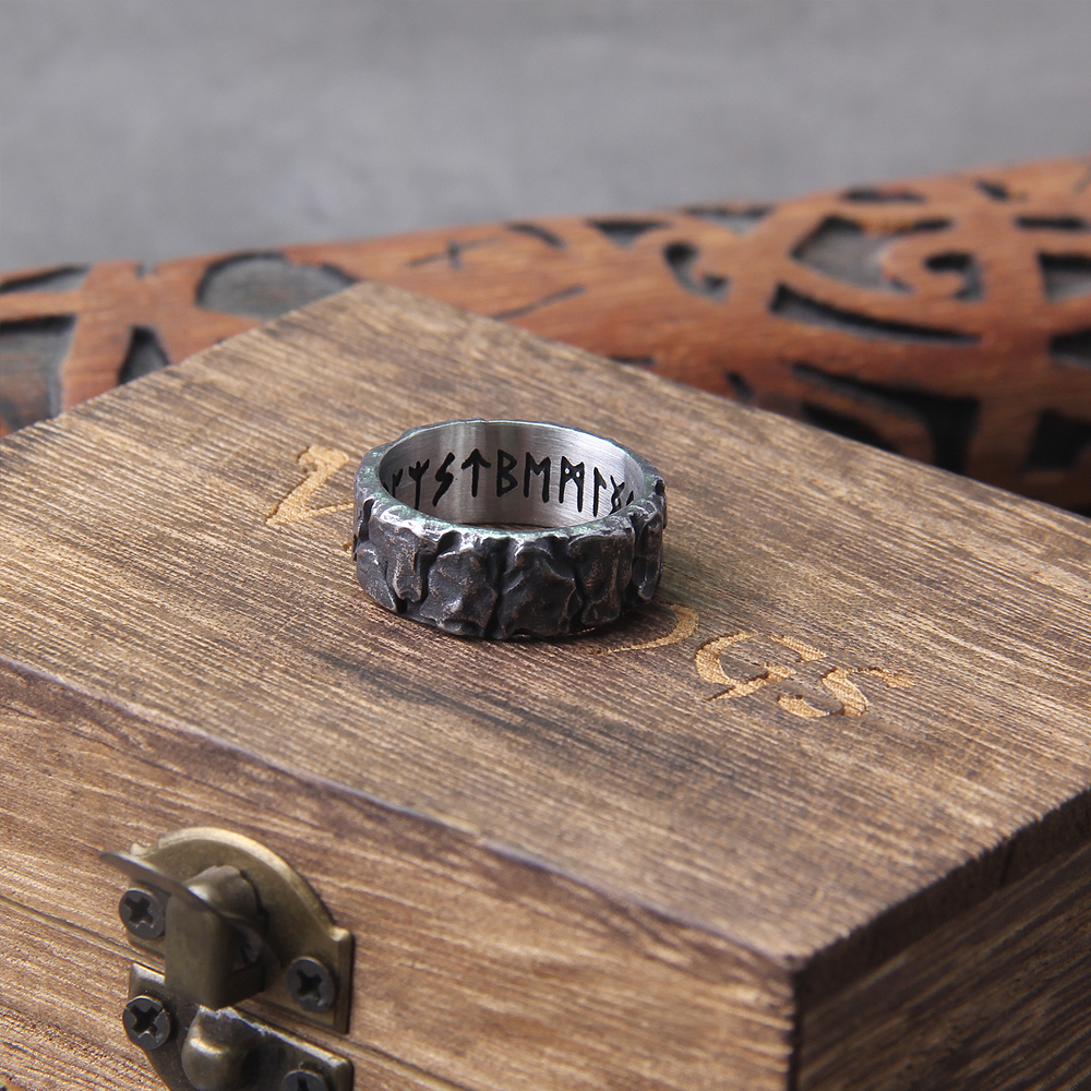 Bague viking style gothique