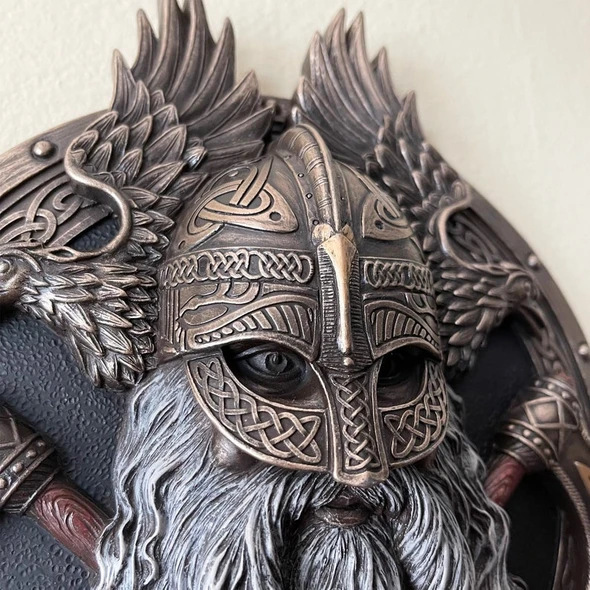 Bouclier Viking à Double Hache — vue 2