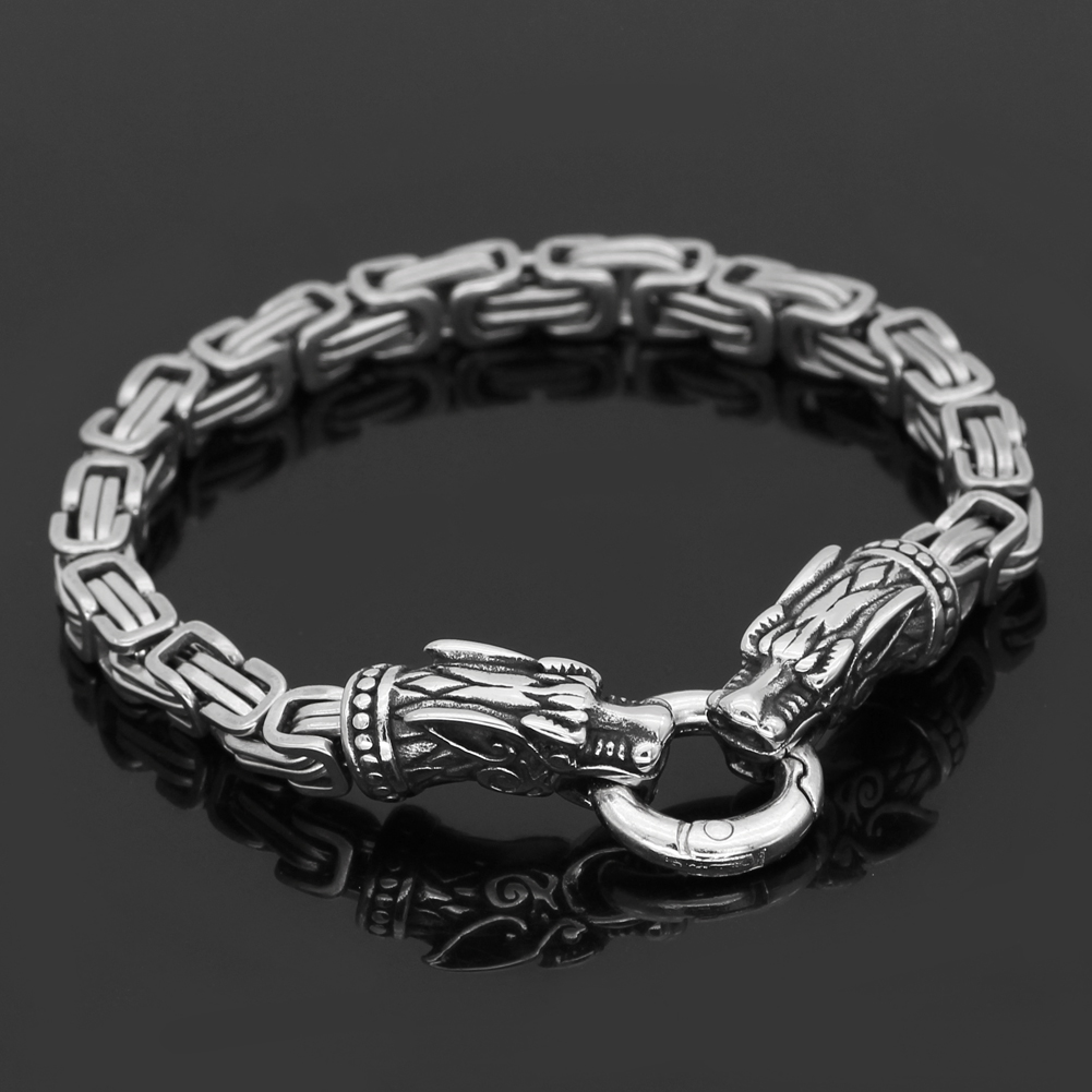 Bracelet Viking tressé ours