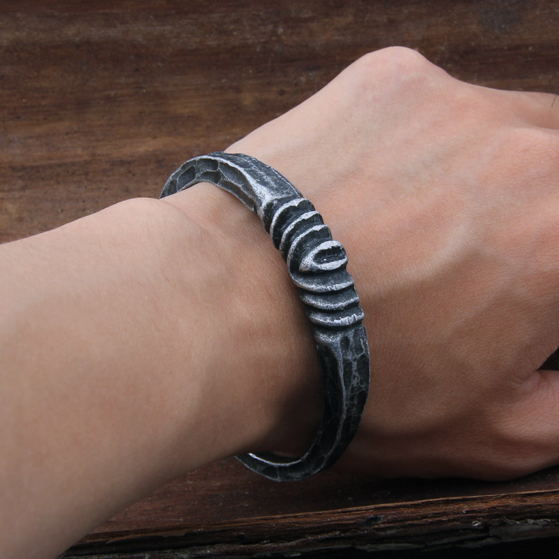 Bracelet Viking en acier de force — vue 2
