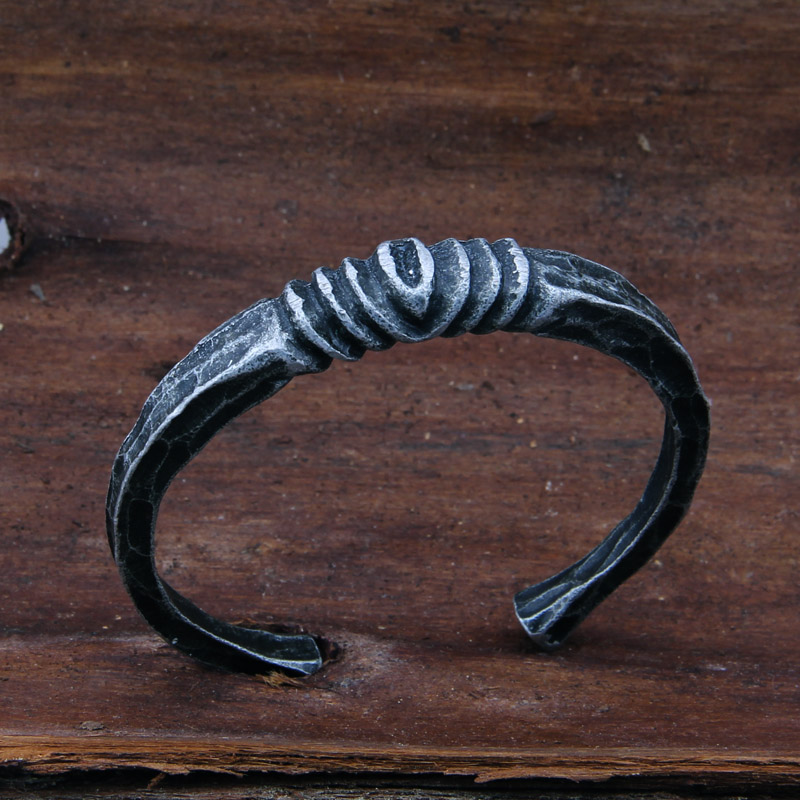 Bracelet Viking en acier de force — vue 3