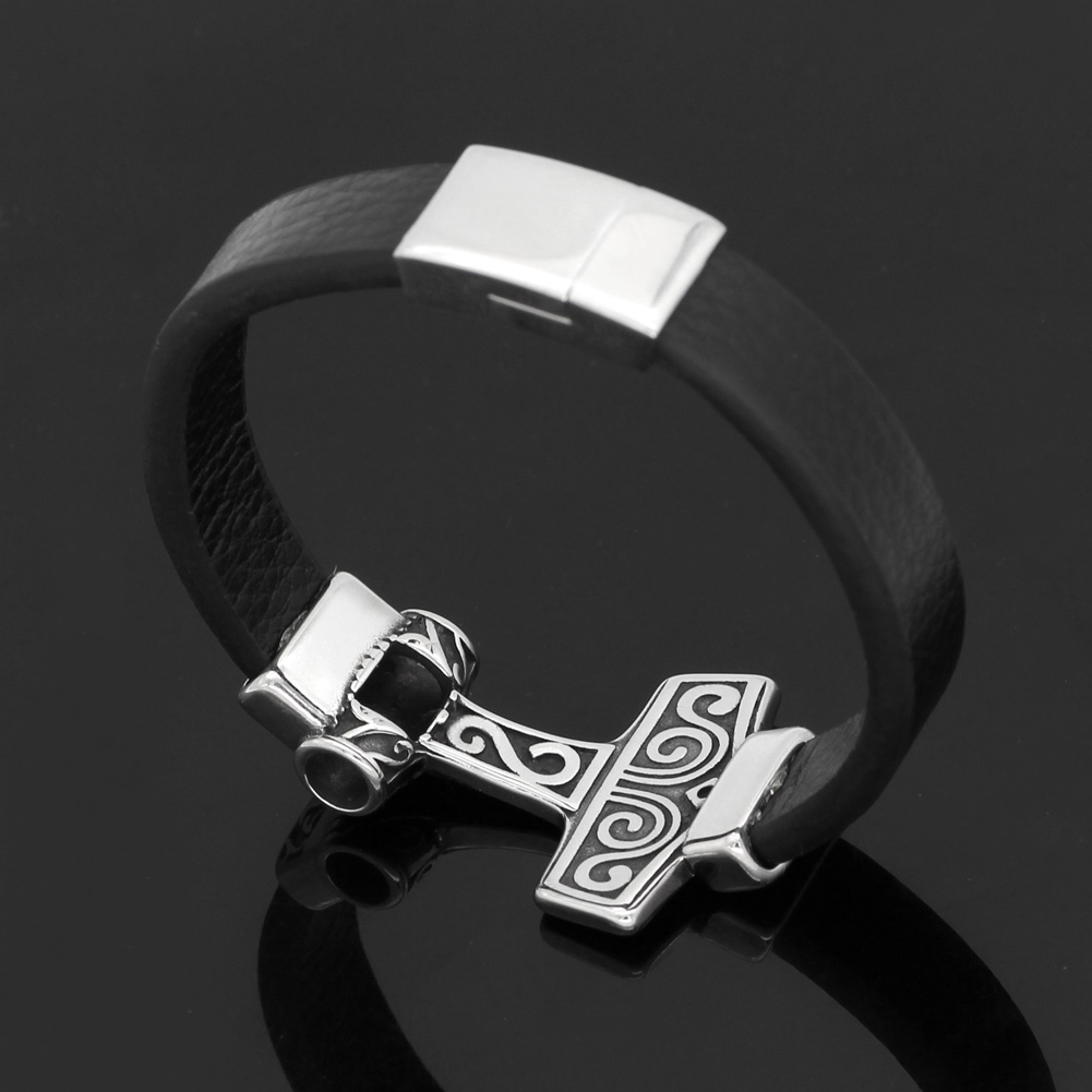Bracelet viking marteau de Thor — vue 3