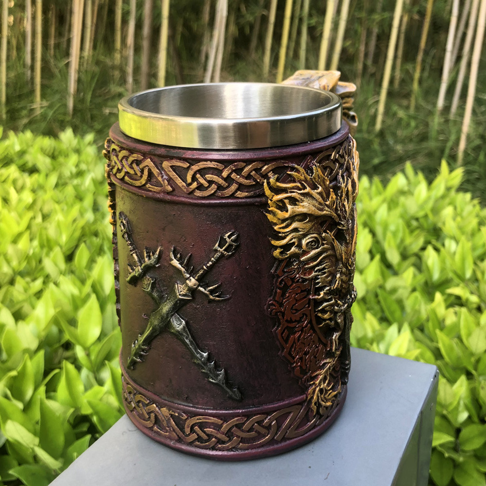 Chope Viking dragon Cracheur de Feu — vue 2