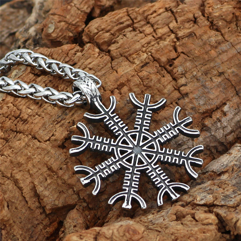 Collier viking flocon de neige — vue 2
