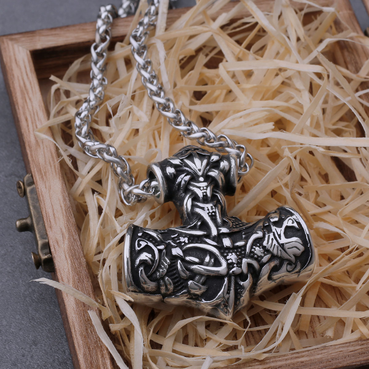 Collier viking marteau de Thor — vue 2