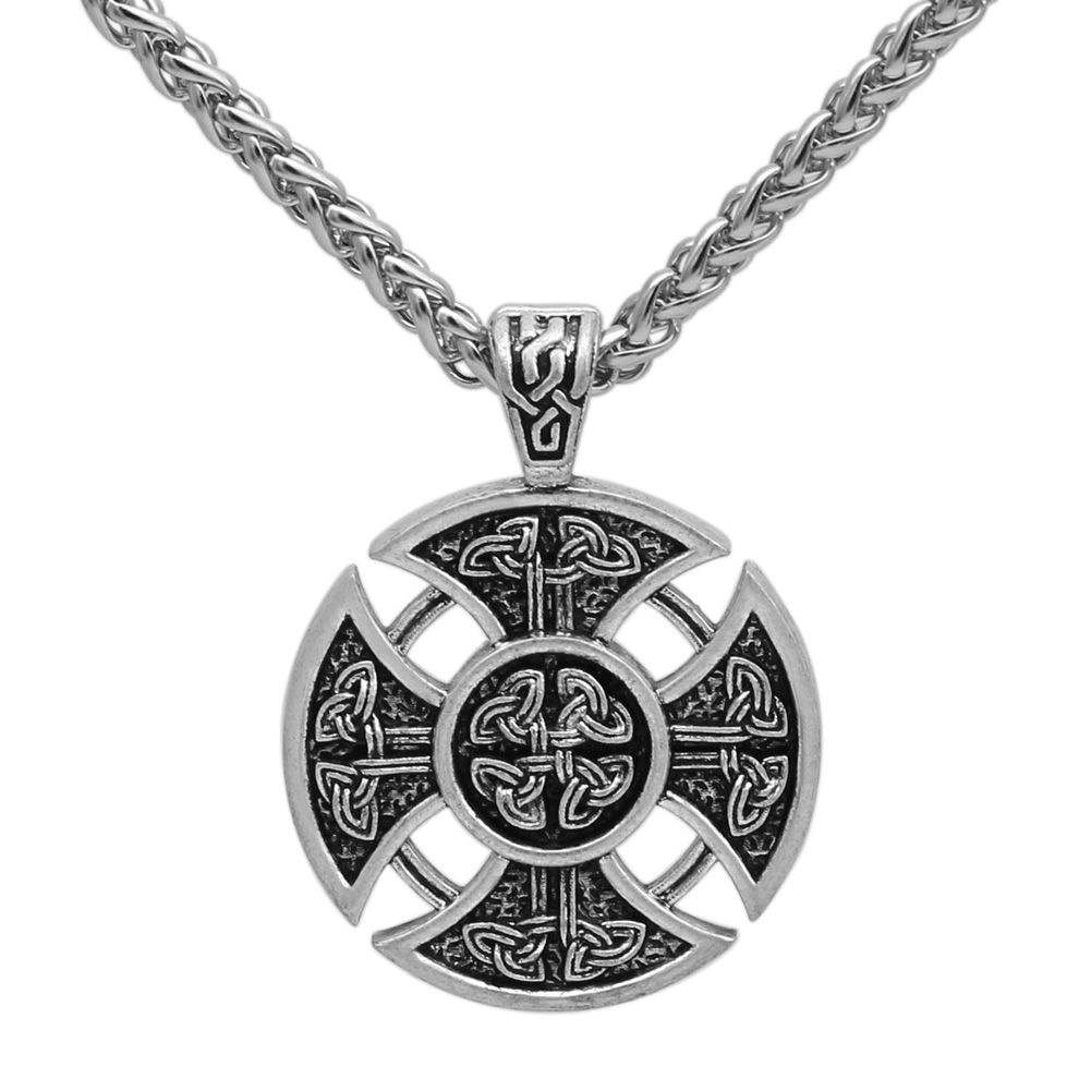 Collier viking bouclier