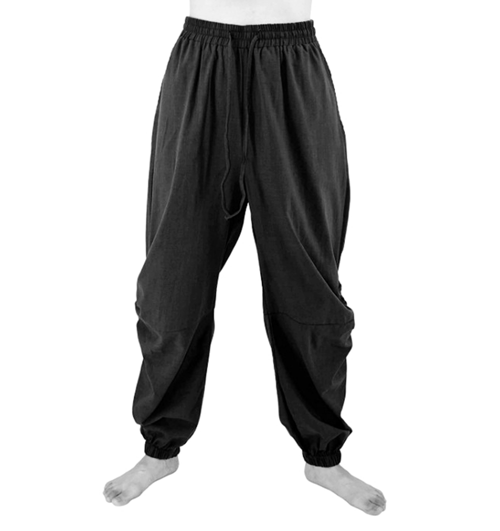 Déguisement viking pantalon de guerrier noir