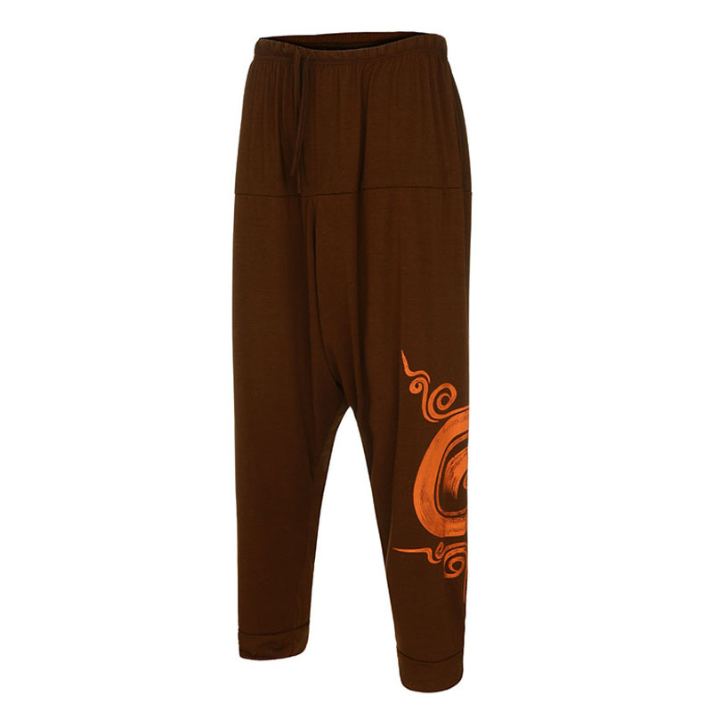 Déguisement viking  pantalon en coton marron