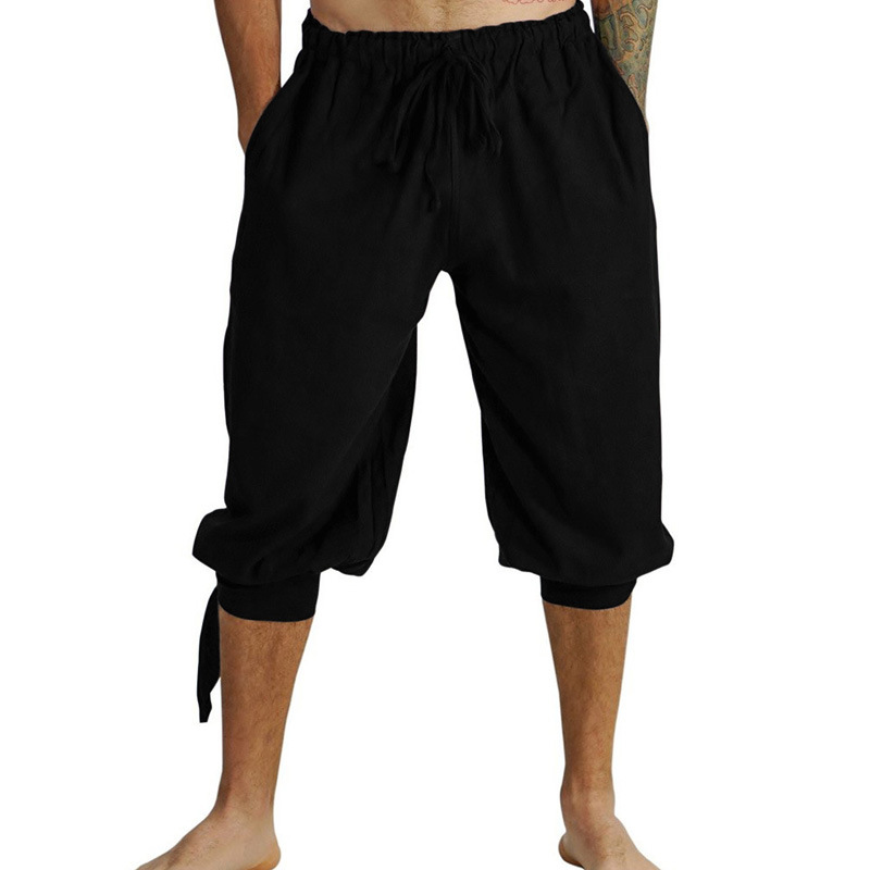 Déguisement viking pantalon noir