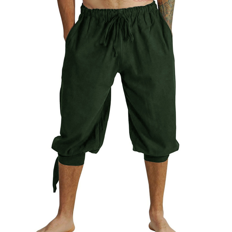 Déguisement viking pantalon vert