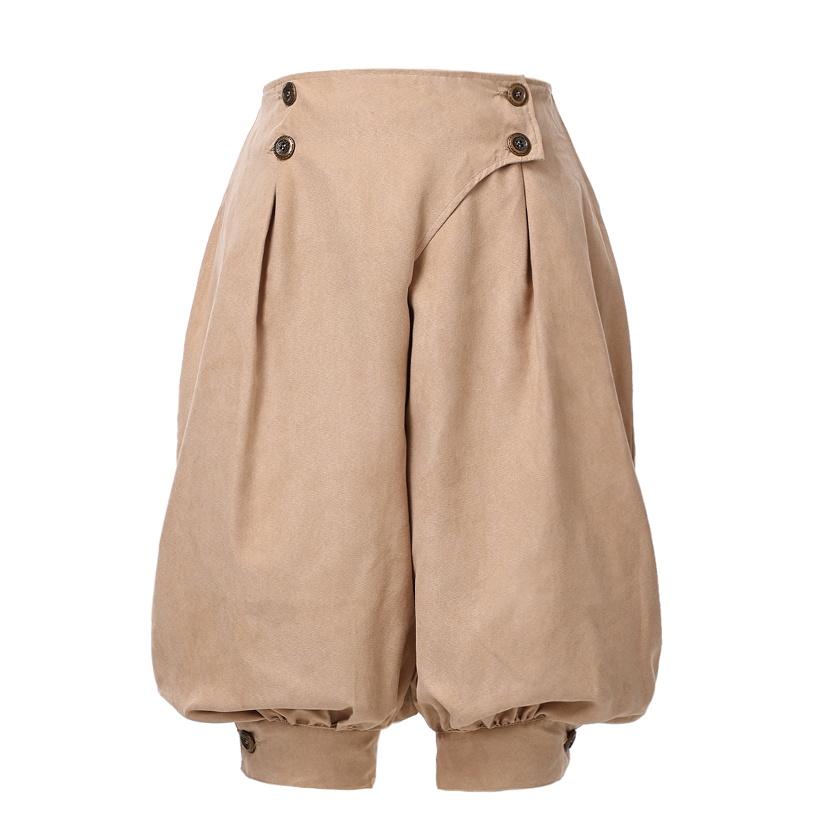 Déguisement viking shorts pour femme beige