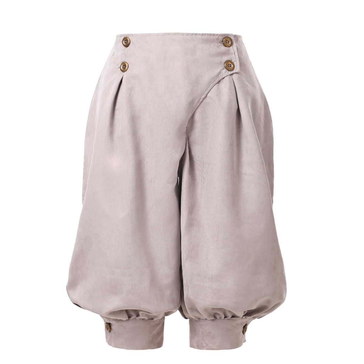 Déguisement viking shorts pour femme gris