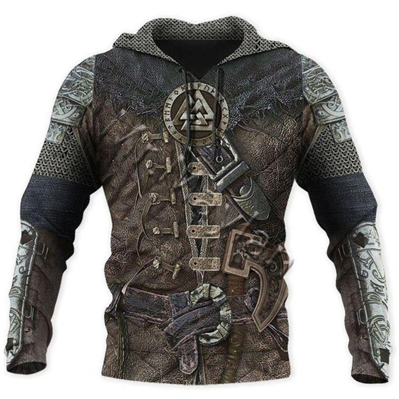 Hoodie viking Armure du Valhalla