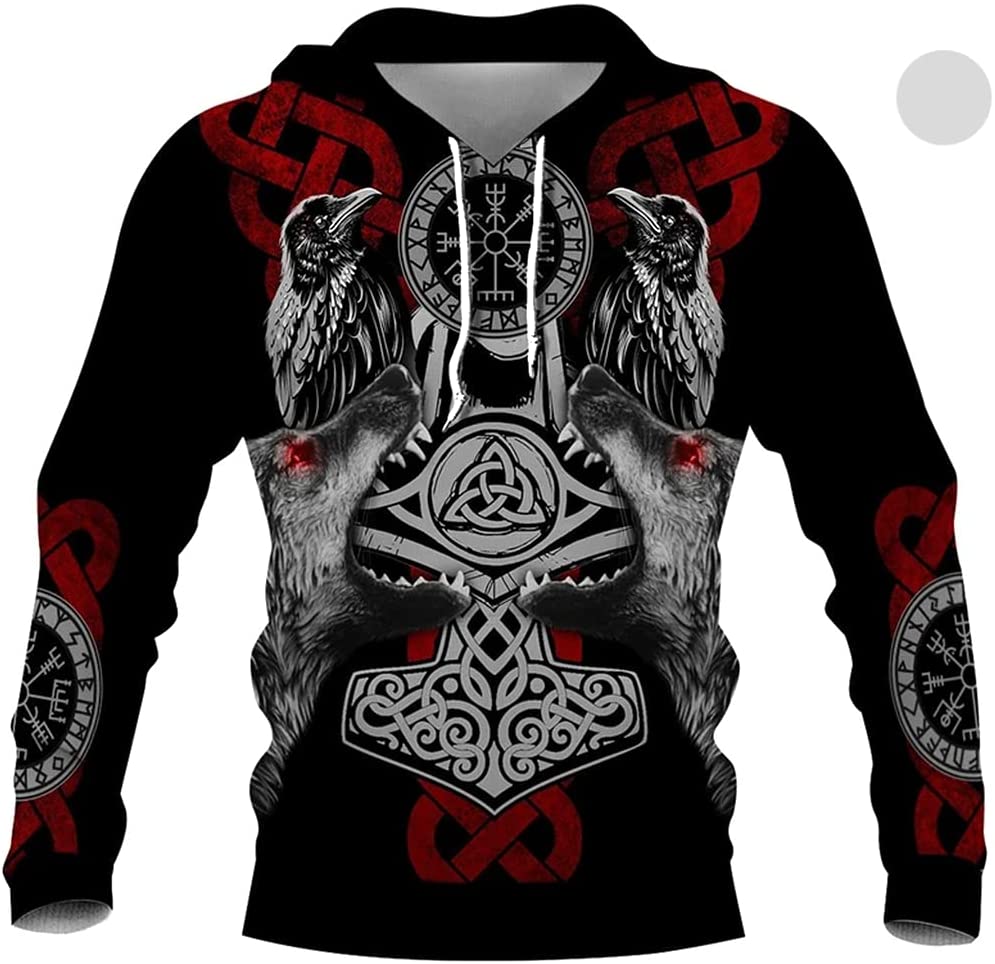 Hoodie viking Compass du Destin