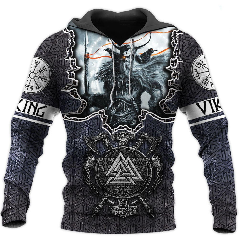 Hoodie viking Fenrir et Odin