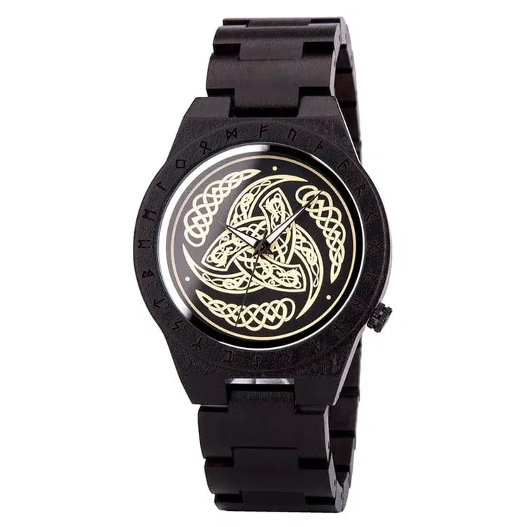 Montre en Bois La Corne d'Odin