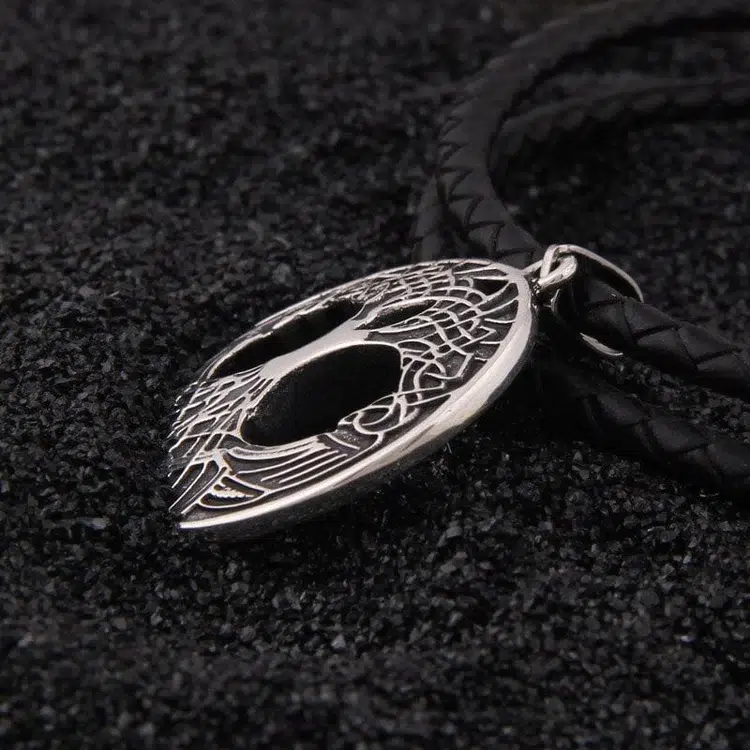 Pendentif viking Yggdrasil — vue 2