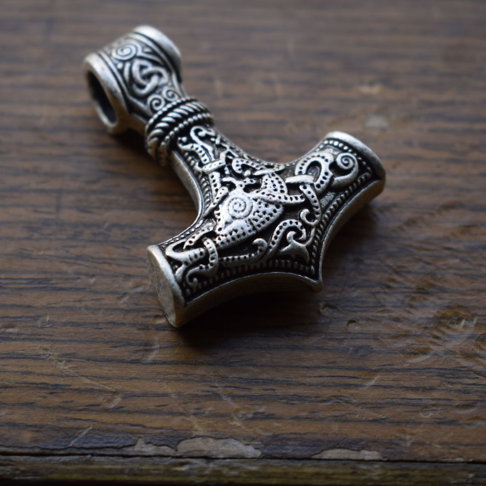 Pendentif viking Mjolnir
