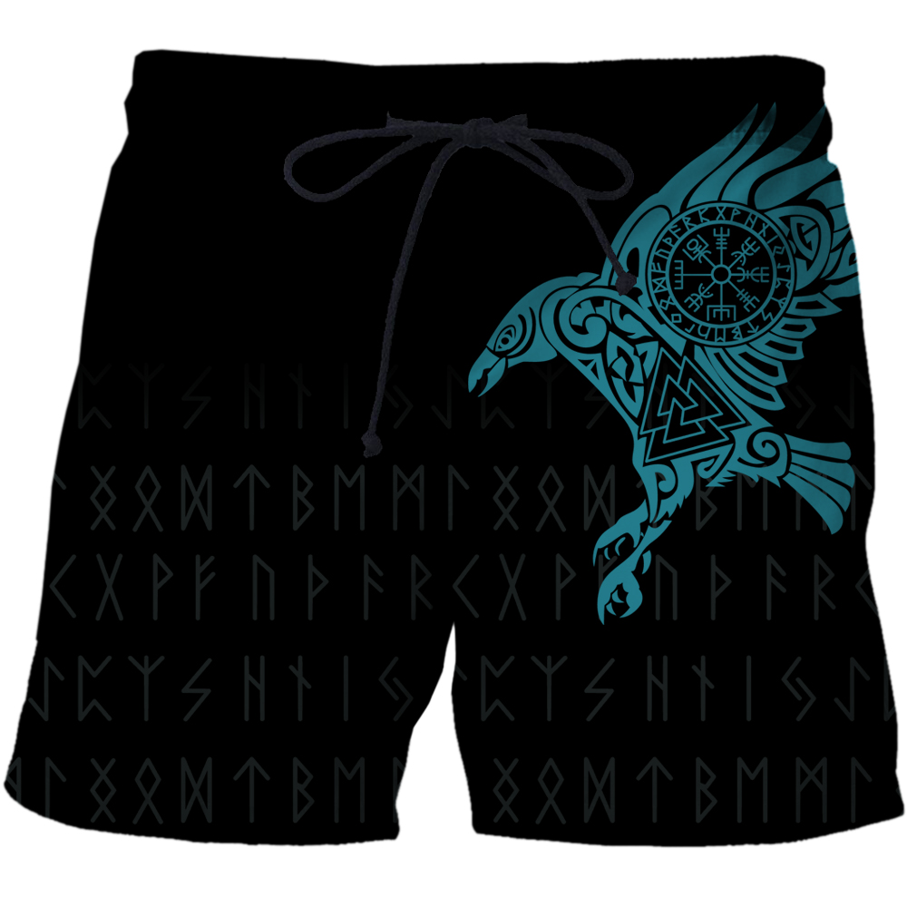 Short viking Corbeau Bleu