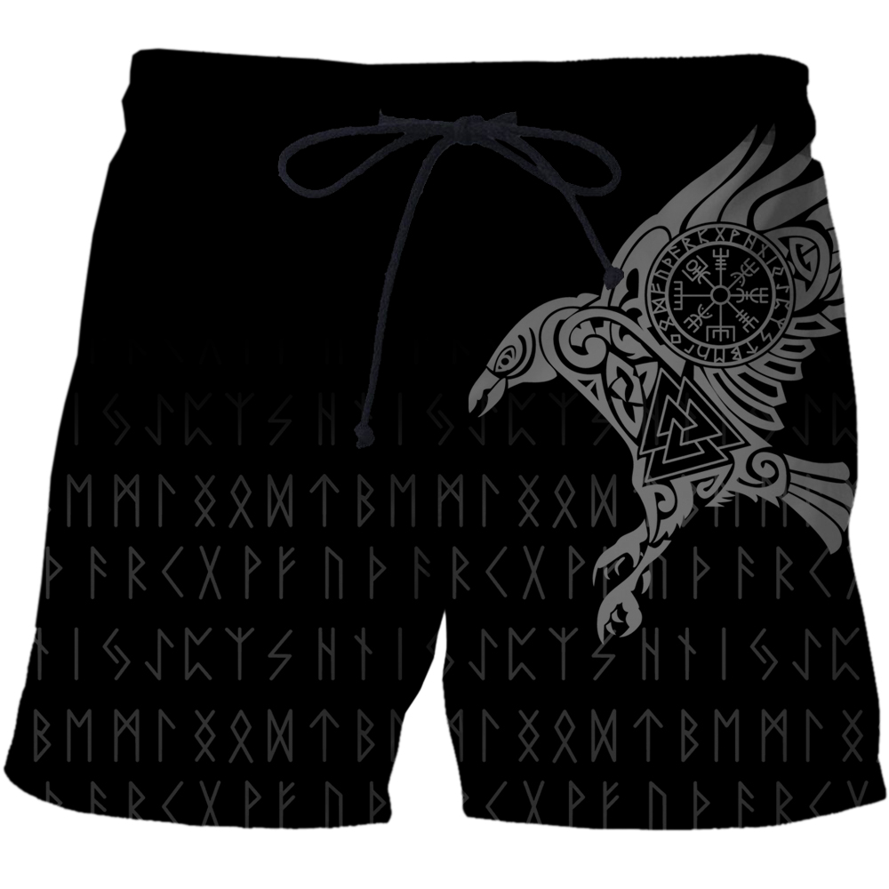 Short viking Corbeau Gris