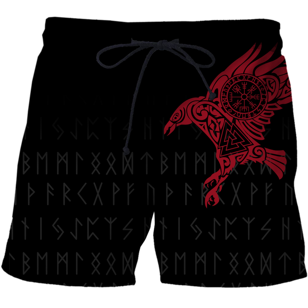 Short viking Corbeau Rouge
