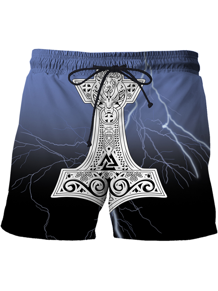 Short viking Tonnerre Runique
