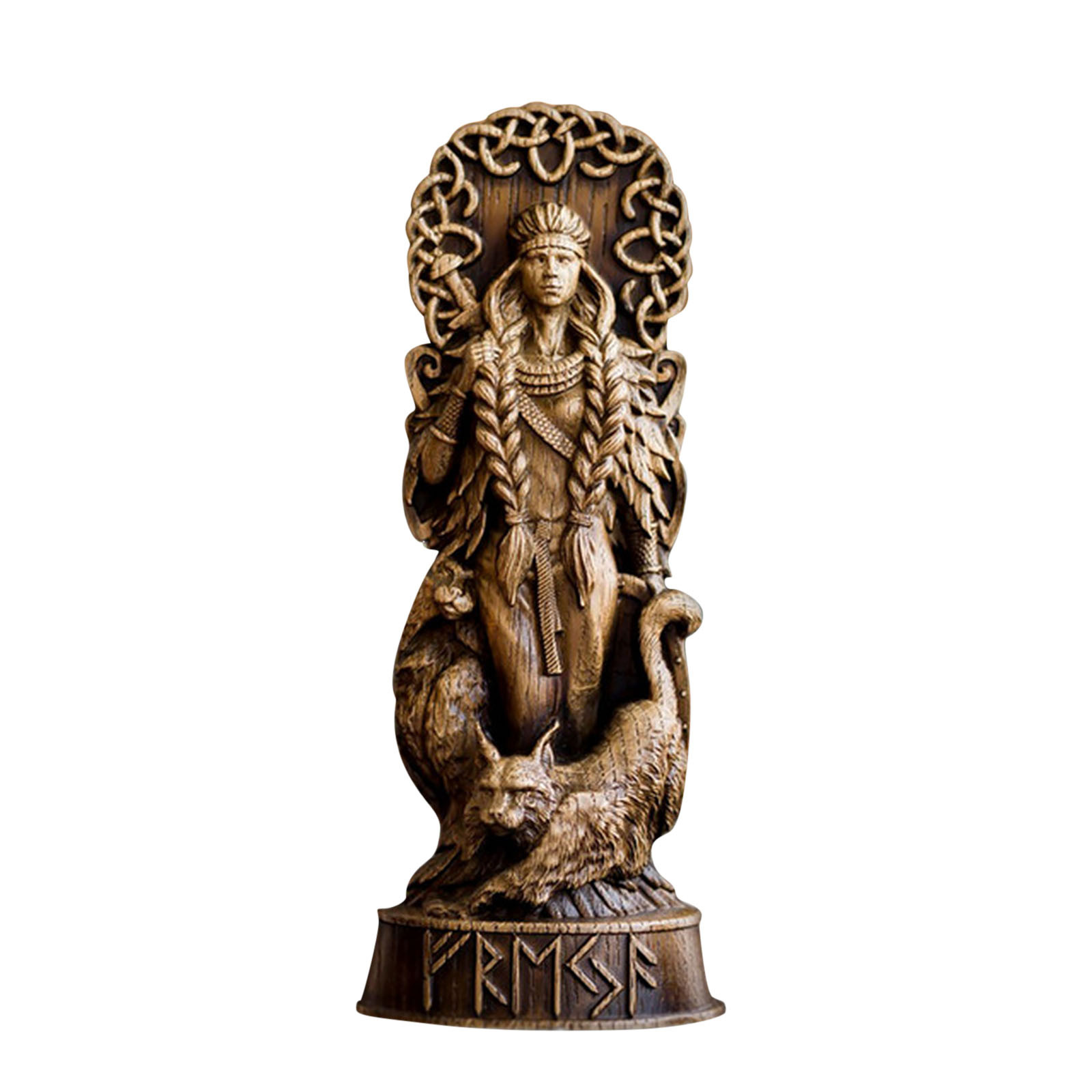 Statuette viking dieux en résine Freyja