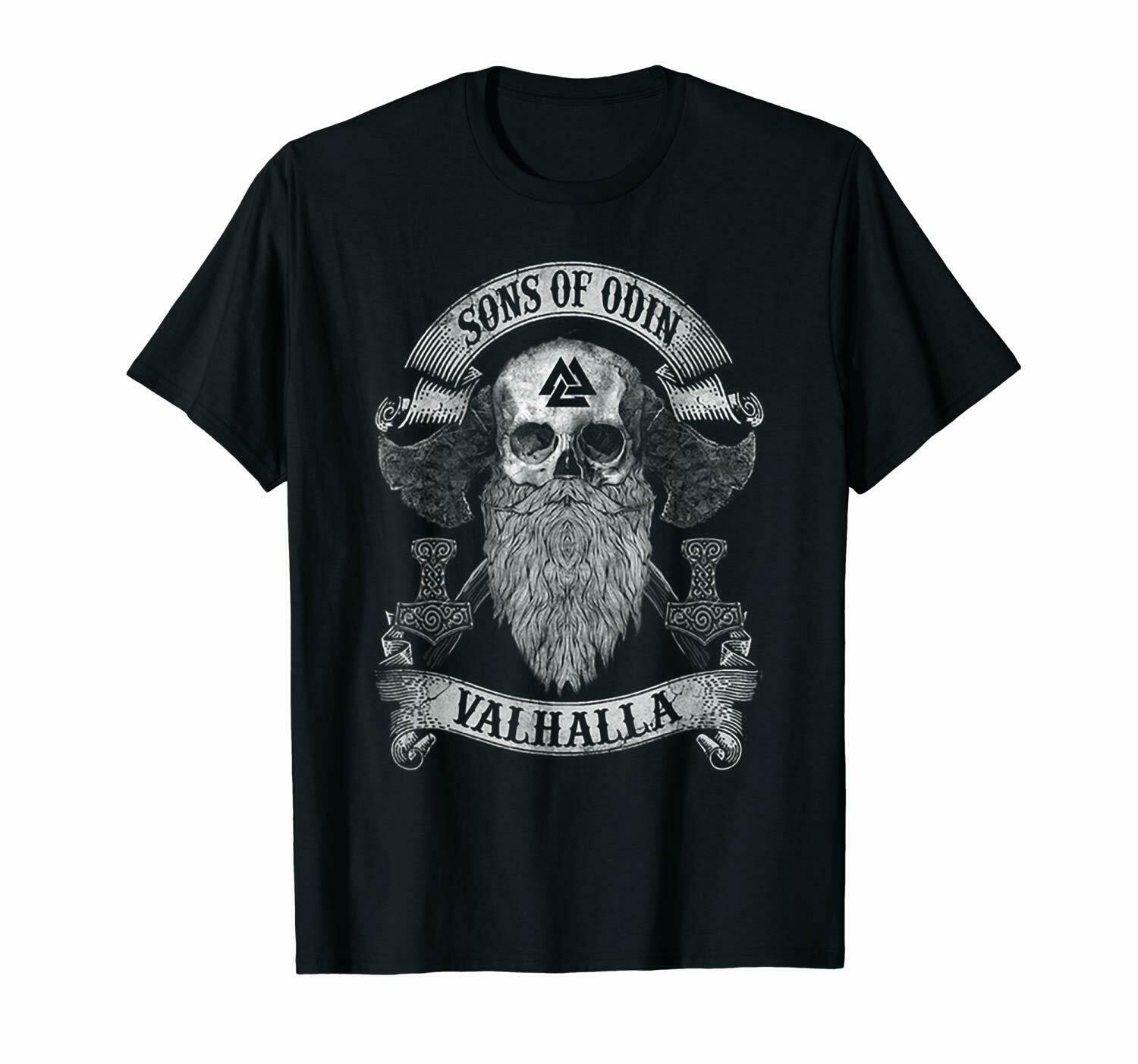 T-shirt Viking sons of odin valhalla