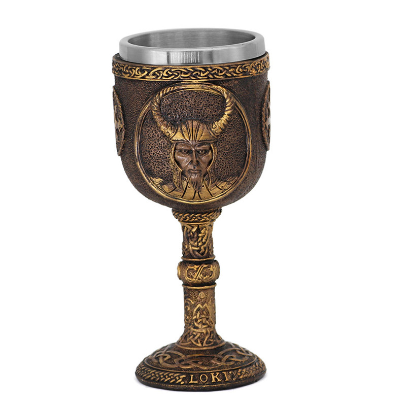 Verre viking Loki — vue 2