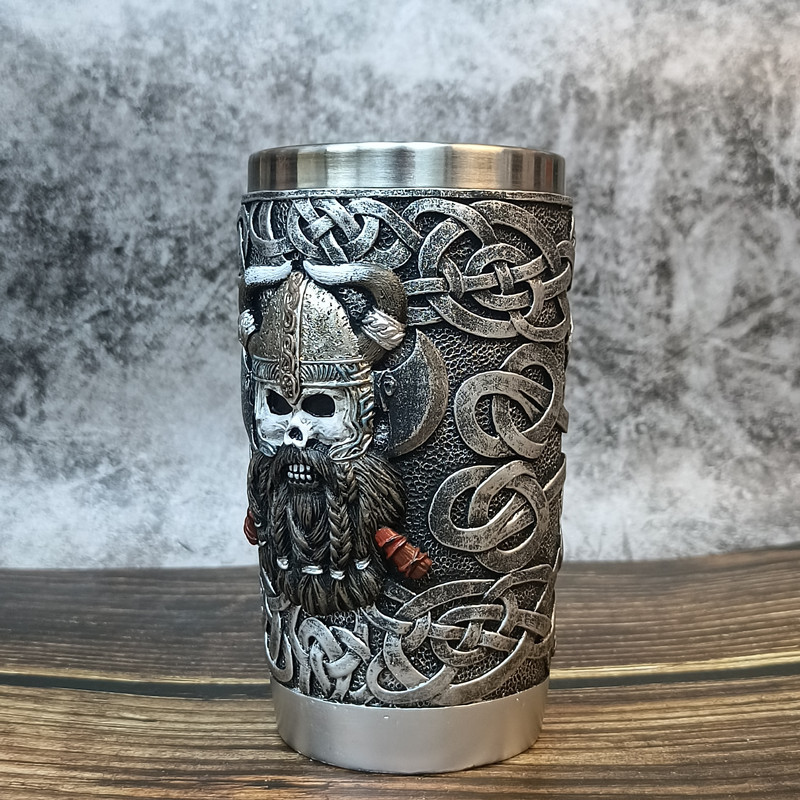 Verre viking rétro — vue 2