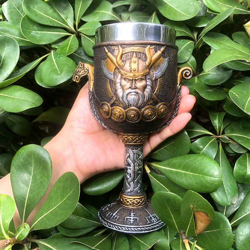 Verre viking guerrier — vue 2