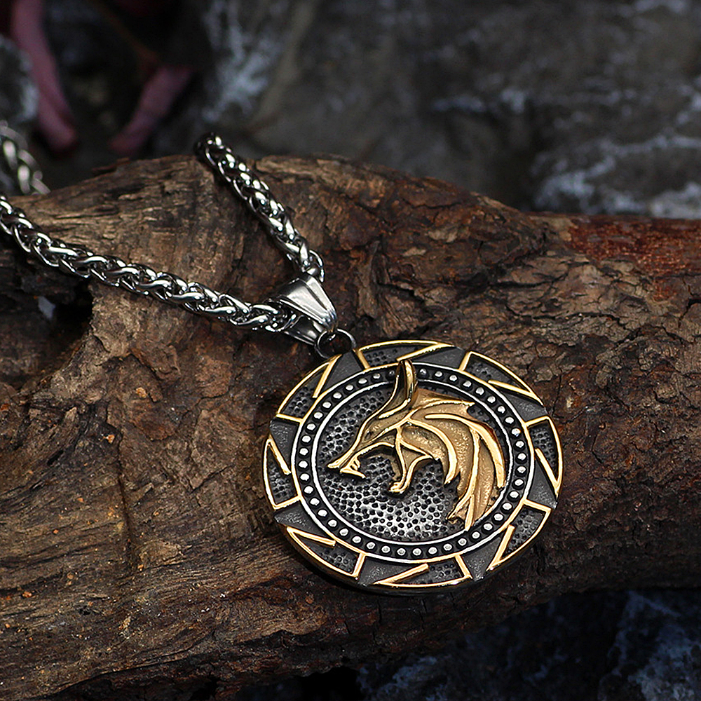 Collier viking puissance des loups nordiques