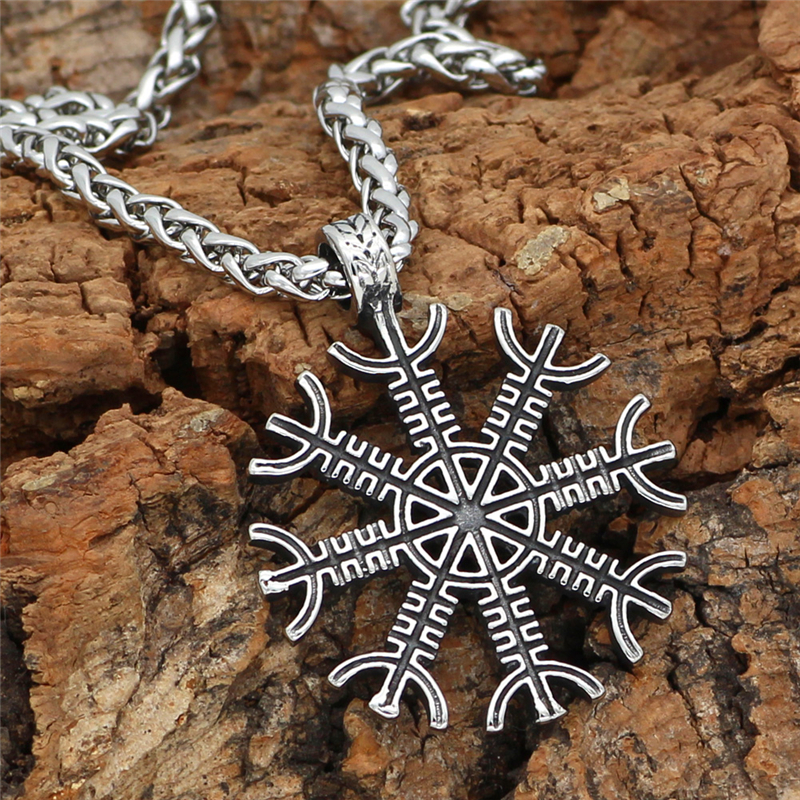 Collier viking flocon de neige — vue 3