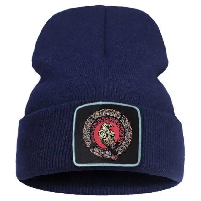 BONNET VIKING CORBEAU — vue 3