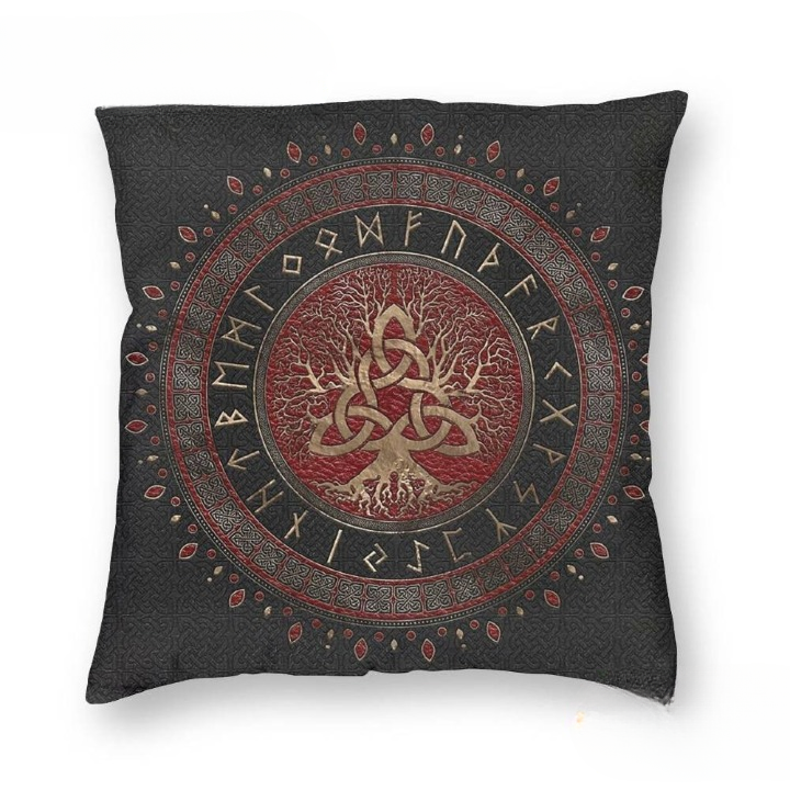 Coussin Viking Arbre Celtique