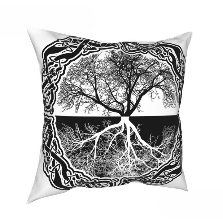 Coussin Viking Arbre Originel