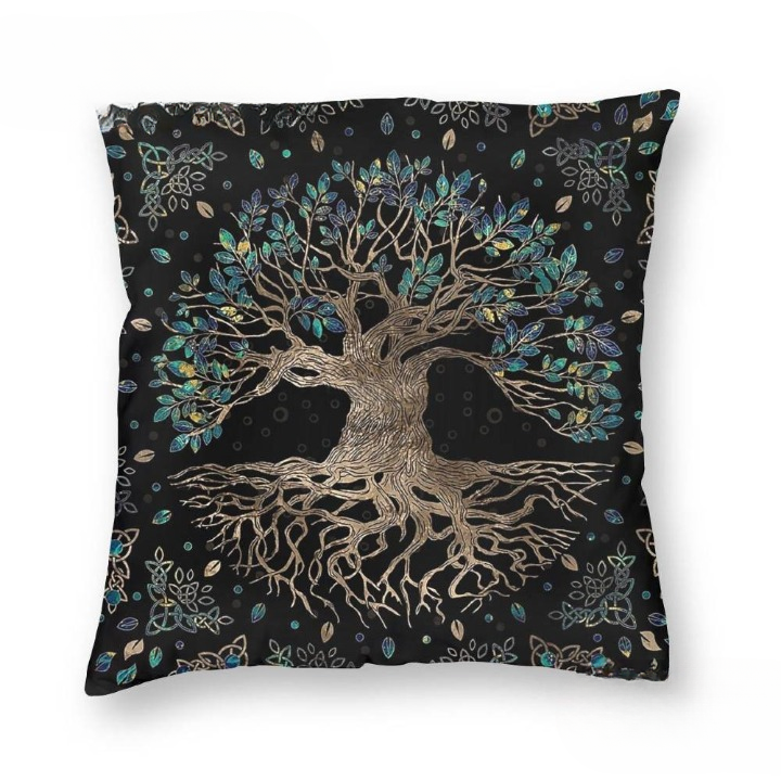 Coussin Viking Arbre de Nuit